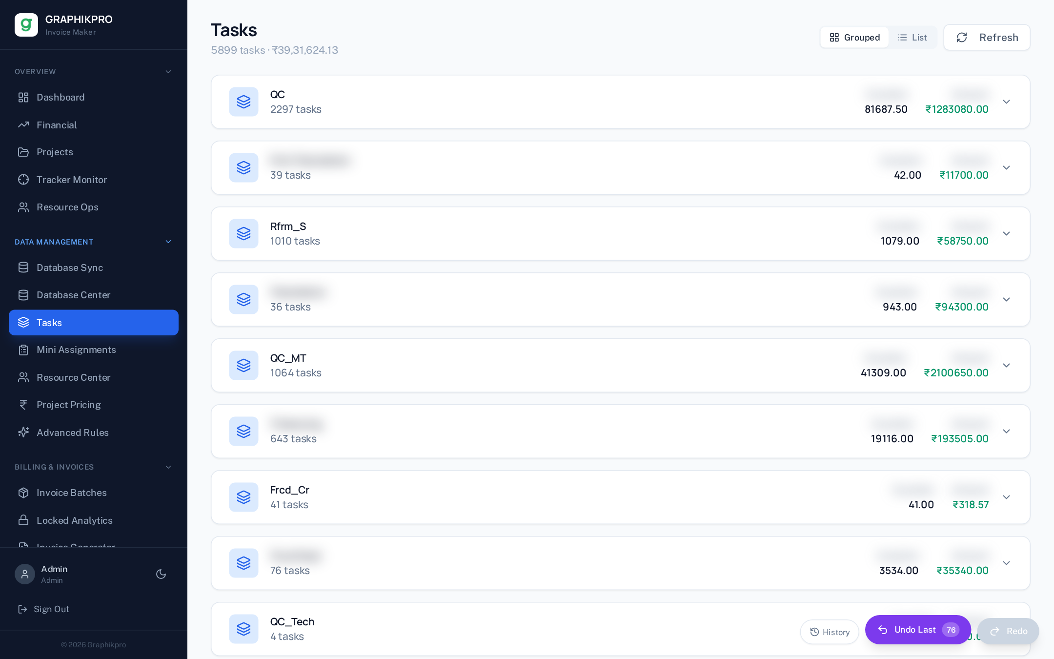 Tasks
