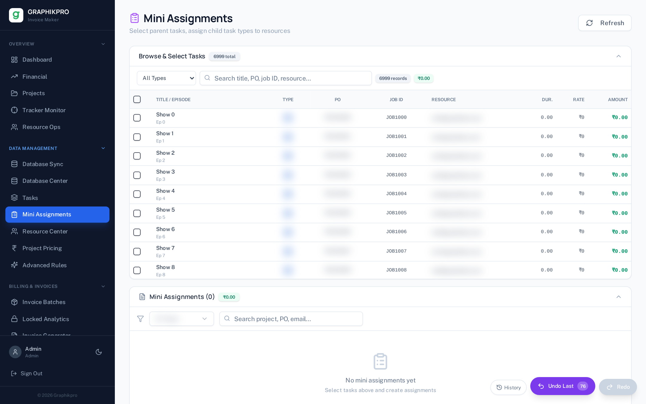 Mini-Assignments