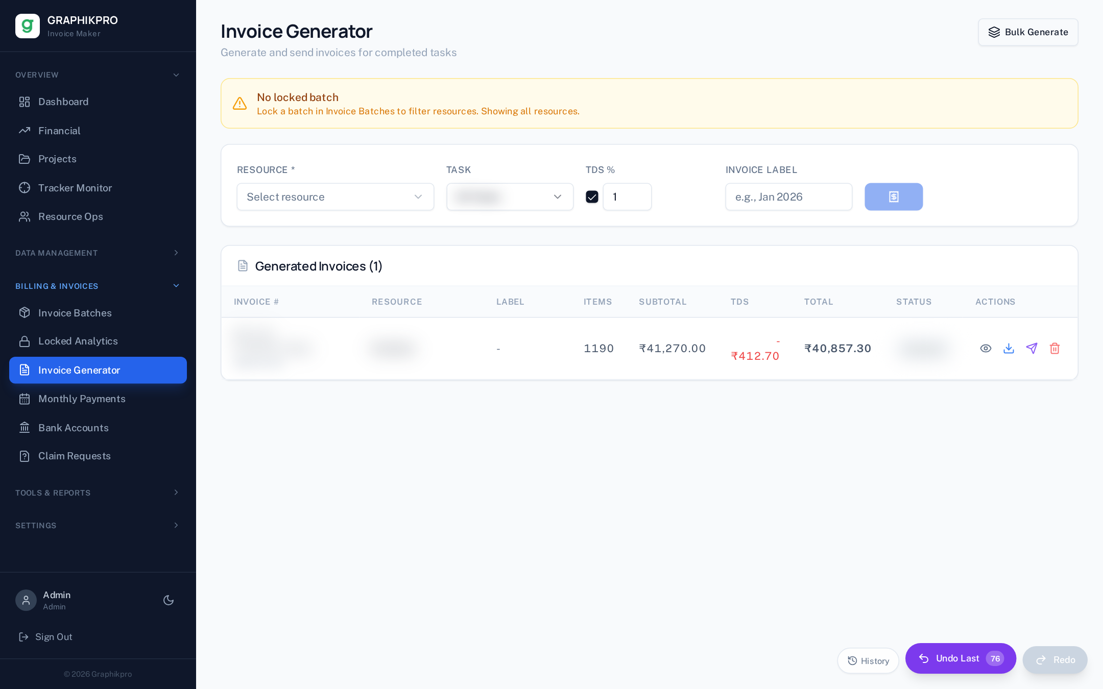 Invoice Generator
