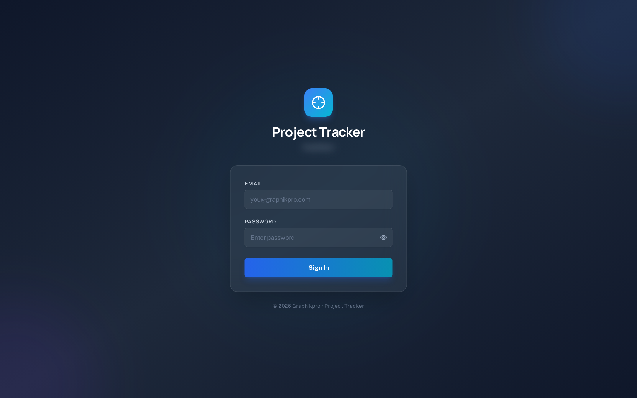 Tracker Login